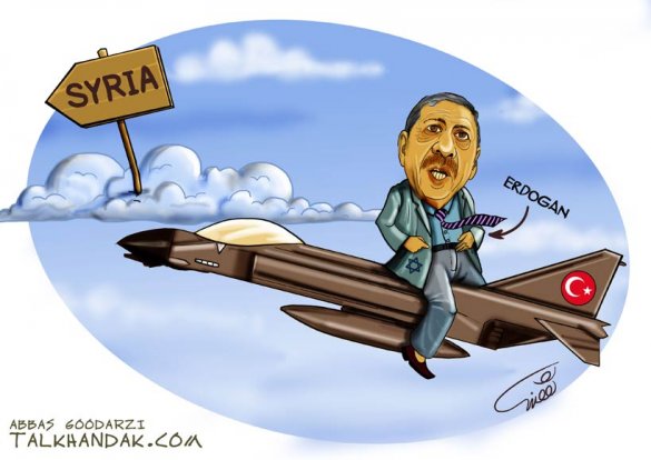 ترکیه,اردوغان,کاریکاتور,حمله نظامی,سیاست,سوریه,turkey-and-syria