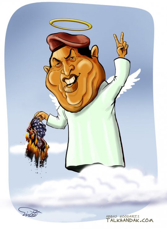 هگو چاوز,مرگ,پرچم,کاریکاتور,Cartoon,Hugo chavez