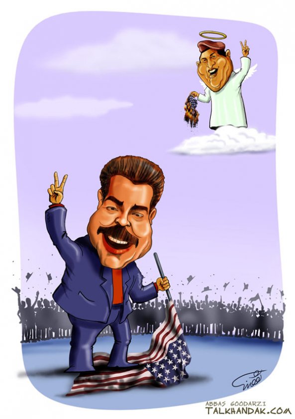  نیکلاس مادورو,رئیس جمهور,ونزوئلا,چاوز,انتخابات,سیاسی,Cartoon,Chavez,madoro