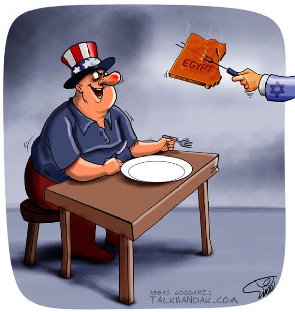 مصر,اسرائیل,آمریکا,کباب,کاریکاتور,میز,سیاسی,cartoon