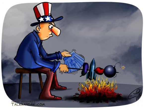 آمریکا,کباب,آتش,سوریه,عموسام,بمب,گوجه,کاریکاتور,سیاسی,طنز,سیاست,اوباما,نشسته,;hvd;hj,v,زغال,syria,war
