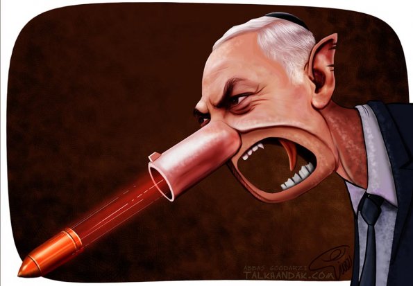 کاریکاتور غزه,عکس کاریکاتور,فلسطین,غزه,اسرائیل,نتانیاهو,وحشی,شلیک,تیر,سیاسی,سیاست,اسلحه,اسلام,یهودی,عبری,عرب,عباس گودرزی