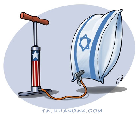 اسرائیل زیر دست آمریکا