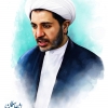 نقاشی چهره,تصویر سازی,شیخ علی سلمان,بحرین,روحانی,شیعه,دیجیتال پینت,sheykh-ali-salman